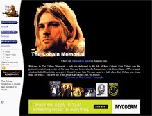 Tablet Screenshot of cobain.com